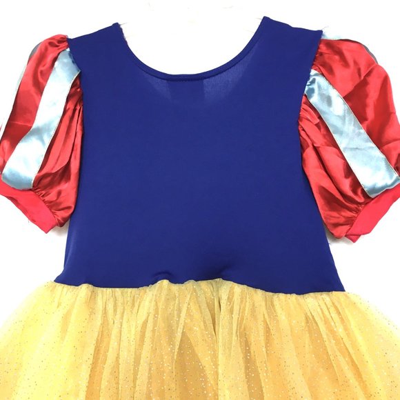 Snow White Princess Costume Dress Disneyland Girls Sz Large 10 - 12 Hall… - Picture 7 of 11